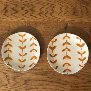 Creative Co-op Floral Plate